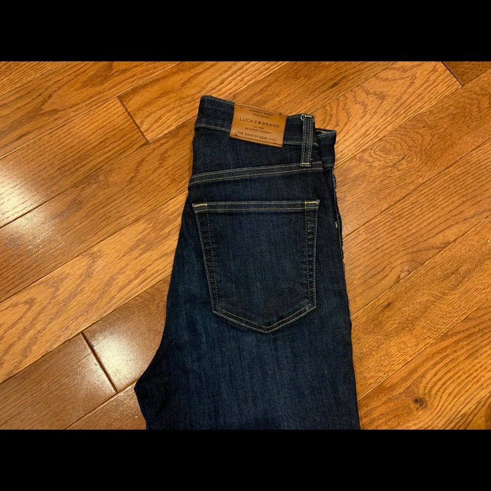 Lucky Brand Skinny High-Waisted Jeans